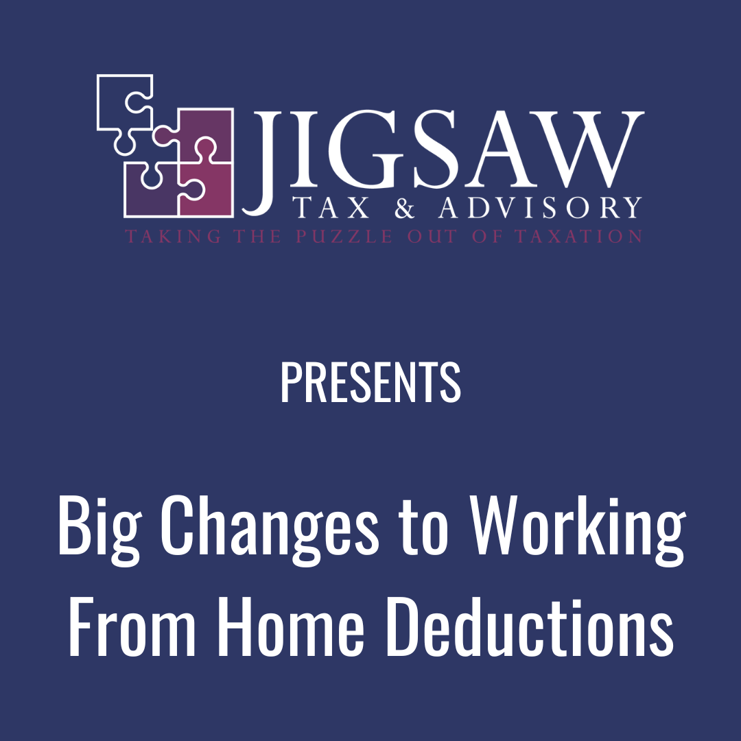 BIG Changes to Working From Home Deductions